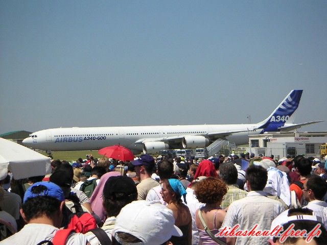 Photo d'avion ; Le Bourget 2005